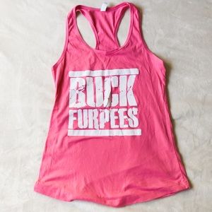 Next Level Racerback Workout Tank Buck Furpees